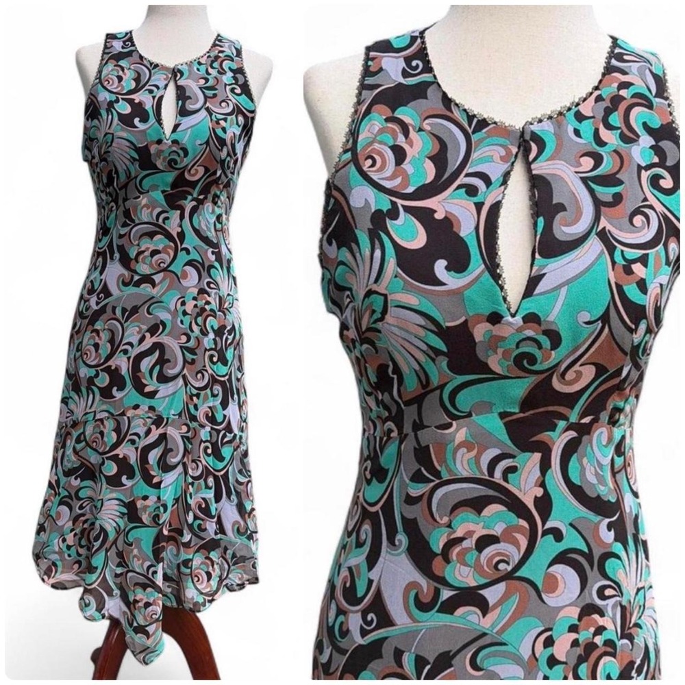 Vintage Y2k Nanette Lepore Silk Dress